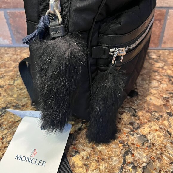 MONCLER Black Nylon Backpack - Picture 4 of 10